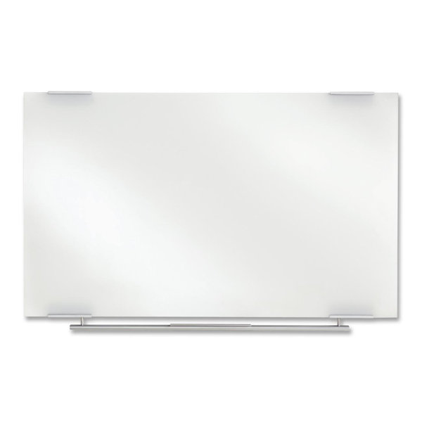 Iceberg Enterprises Clarity Glass Dry Erase Wall Mounted Glass Board